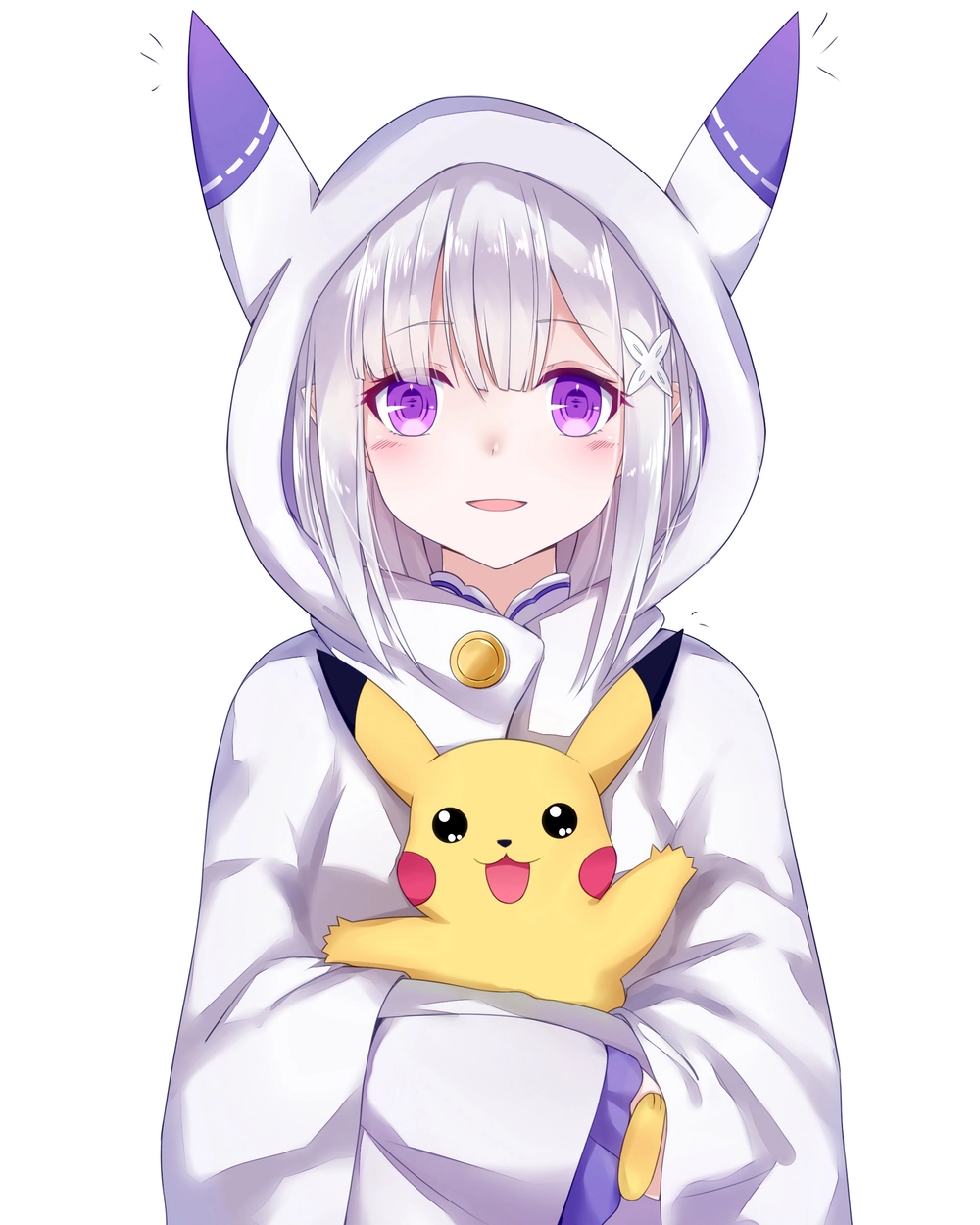 ảnh re zero emilia nghệ thuật 