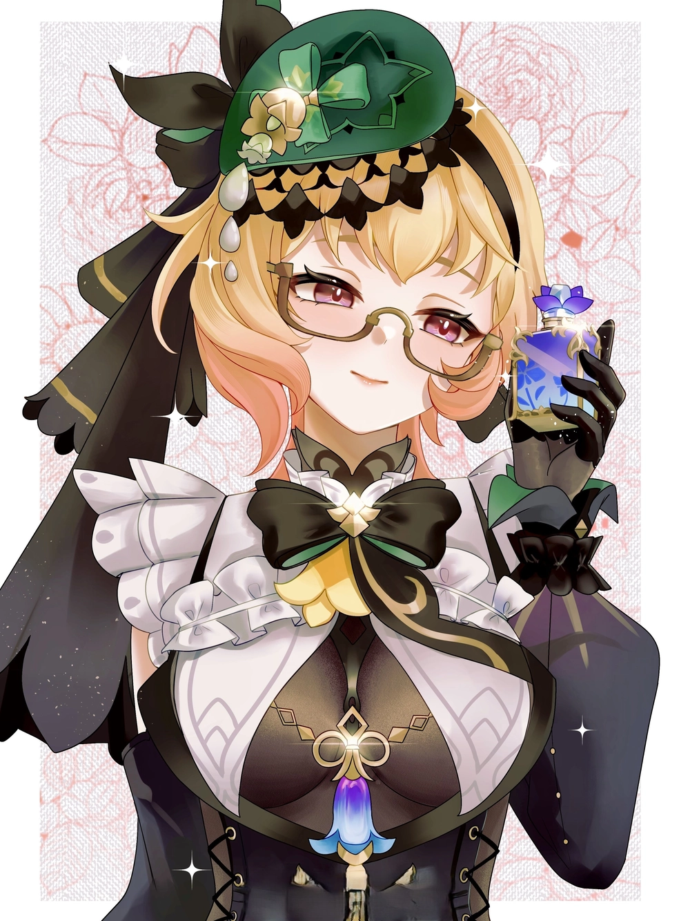 ảnh nền emilie genshin impact full hd 