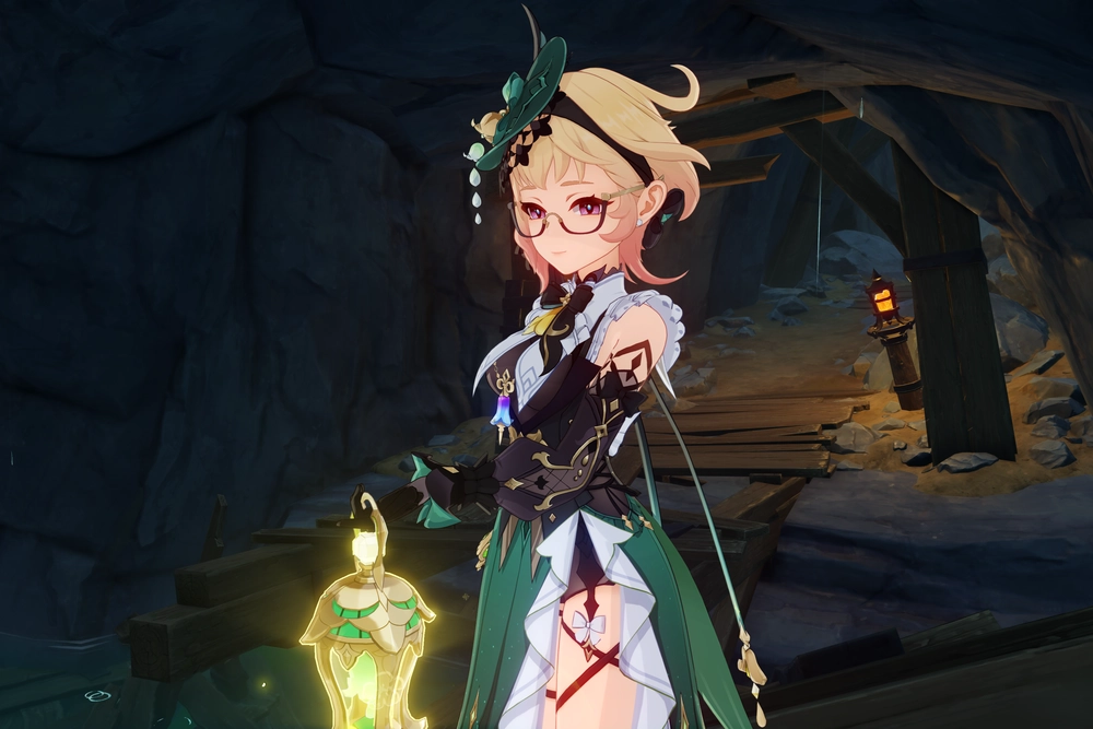 hình ảnh emilie genshin impact dùng làm avatar 