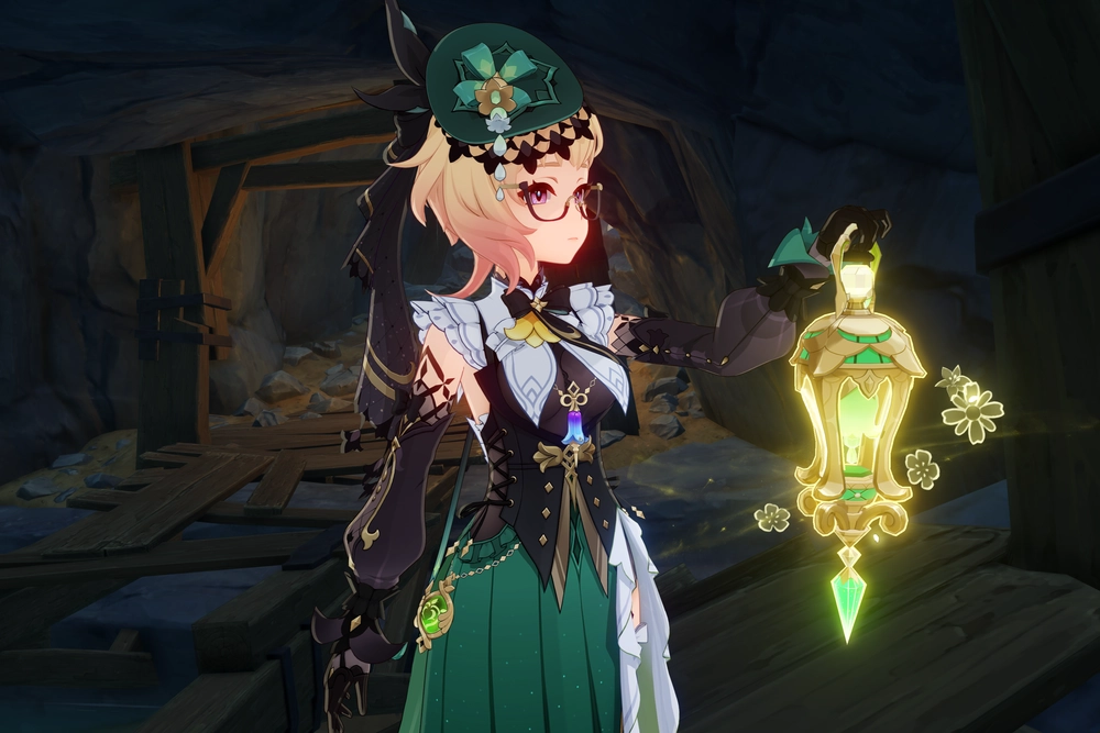 hình chibi emilie genshin impact dễ thương cực kỳ 