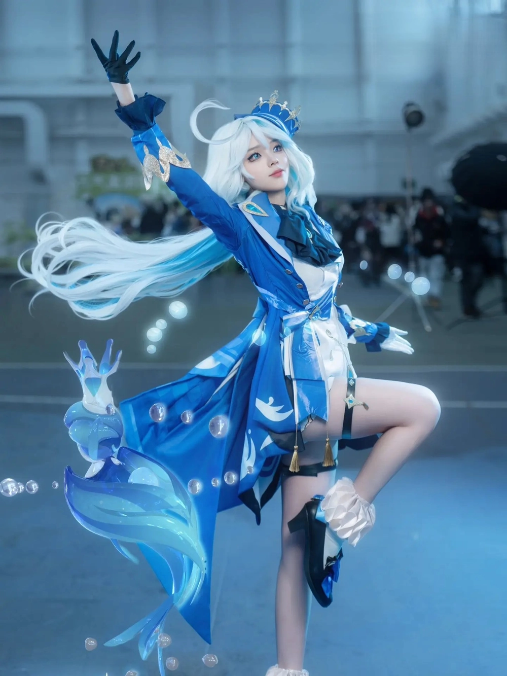 genshin furina cosplay đẹp tự nhiên 