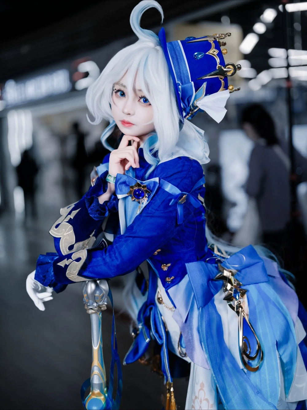 genshin furina cosplay hình cosplay đẹp 