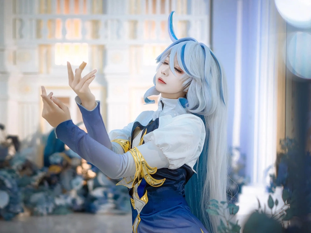 furina cosplay cute hình dễ thương 