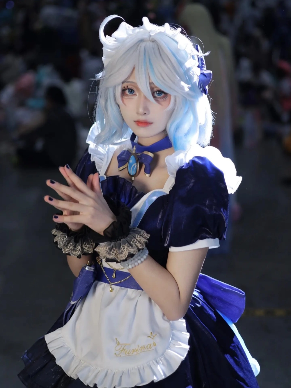 cosplay furina với trang phục ấn tượng 