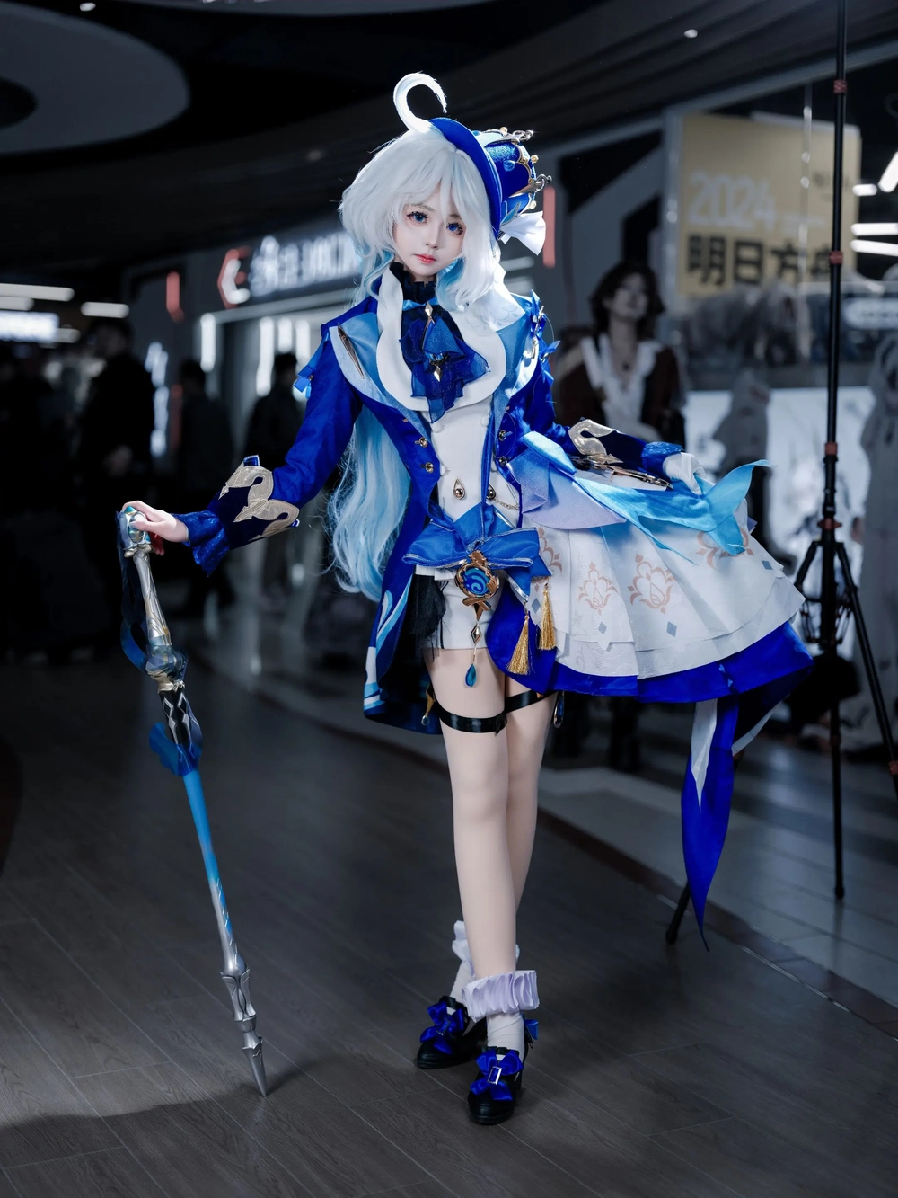 hình genshin furina cosplay nghệ thuật 