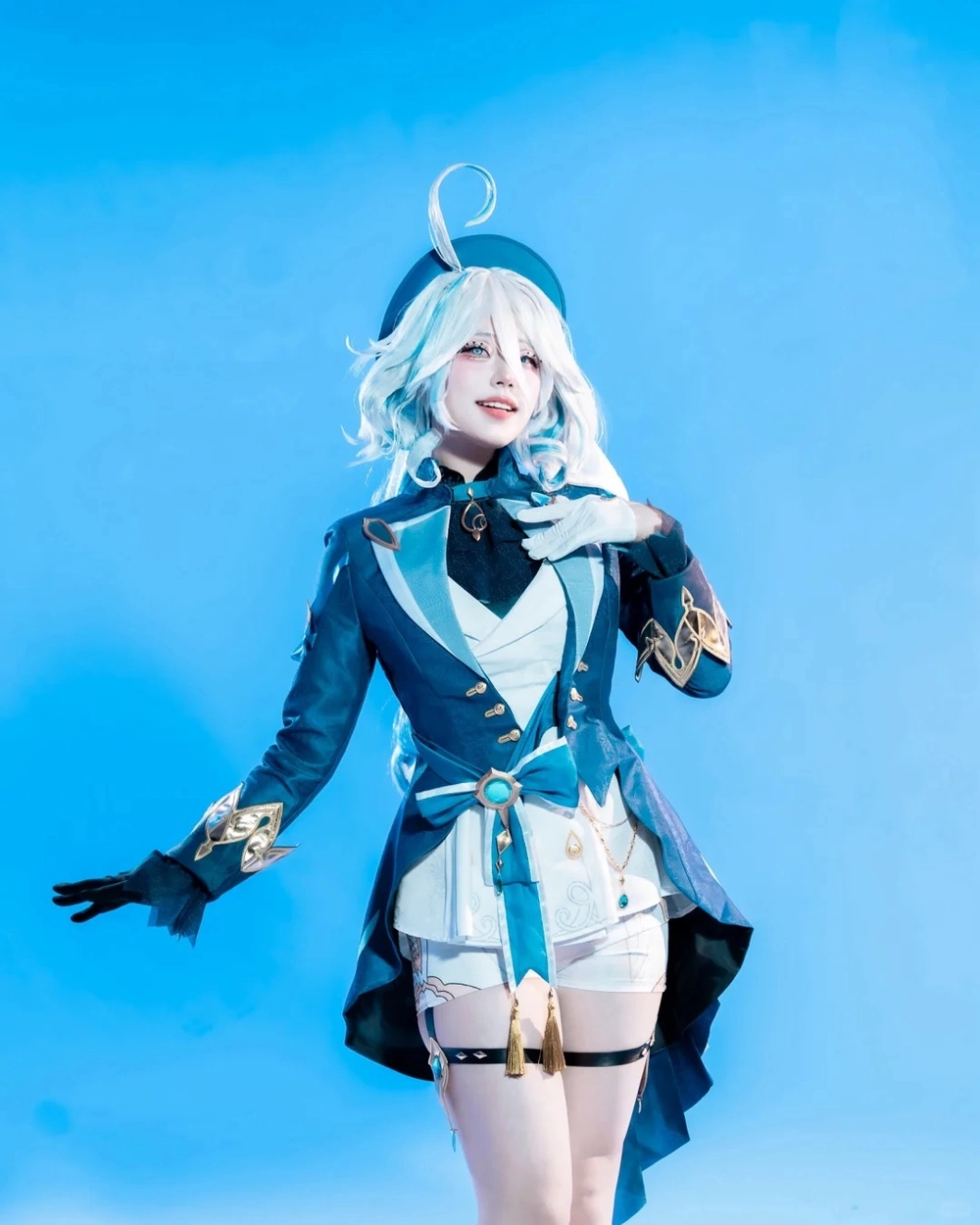 furina mermaid cosplay nàng tiên cá 