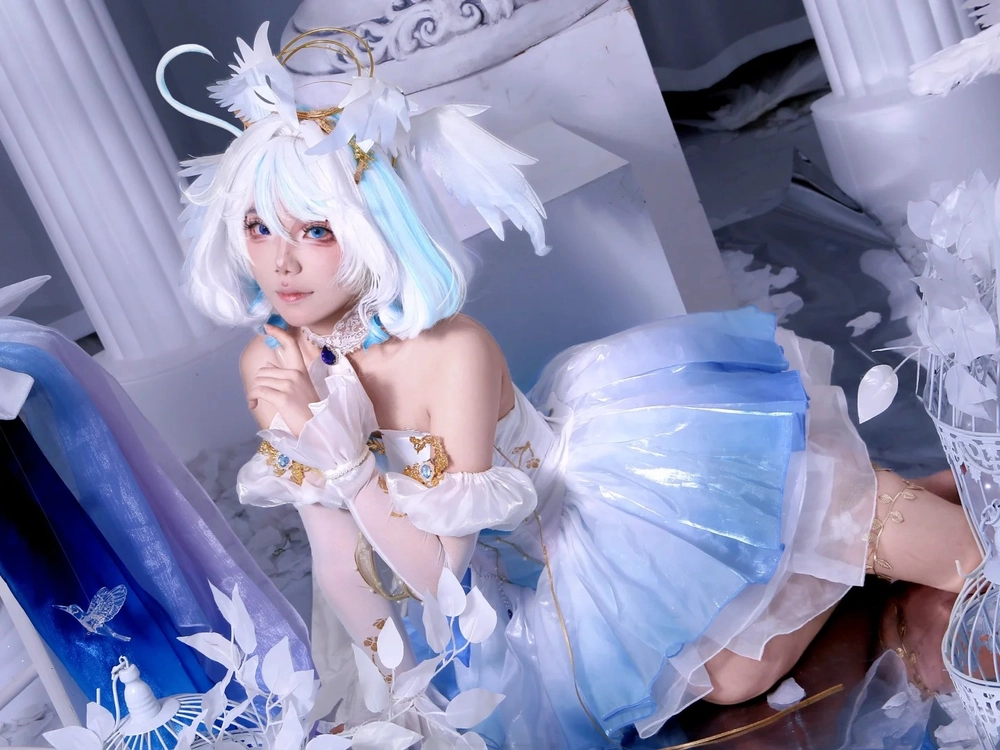 hình ảnh furina cosplay girl đáng yêu 