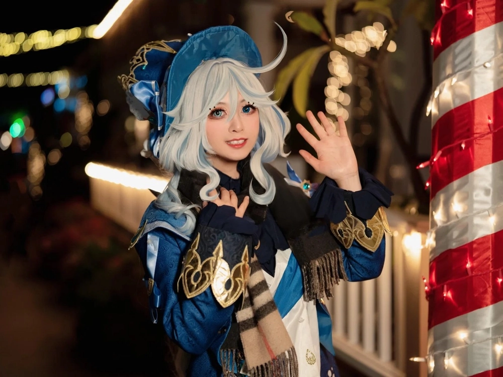 hình ảnh furina cosplay cute hút ánh nhìn 