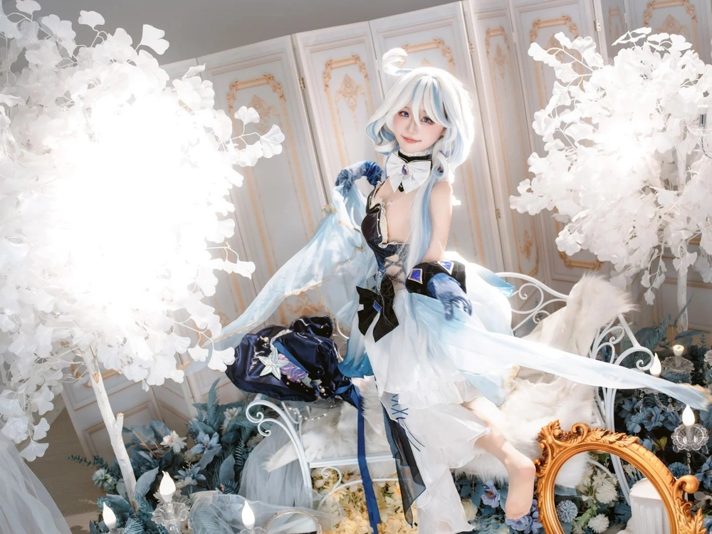 ảnh furina cosplay tạo hình cosplay girl 