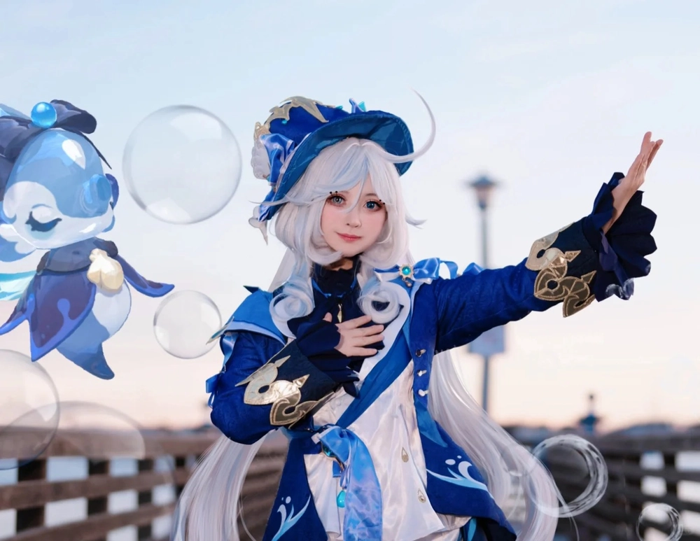 hình cosplay furina thiết kế đẹp 