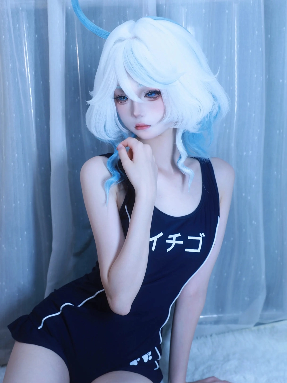 furina mermaid cosplay quyến rũ 