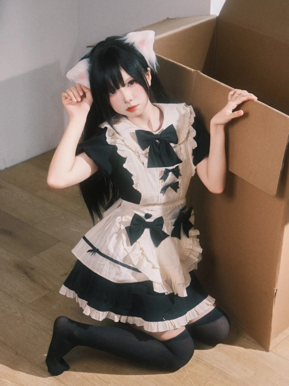 ảnh cosplay hầu gái 5