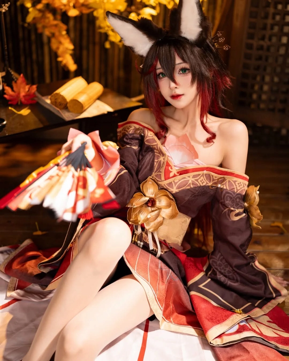 gái hàn cosplay dễ thương 