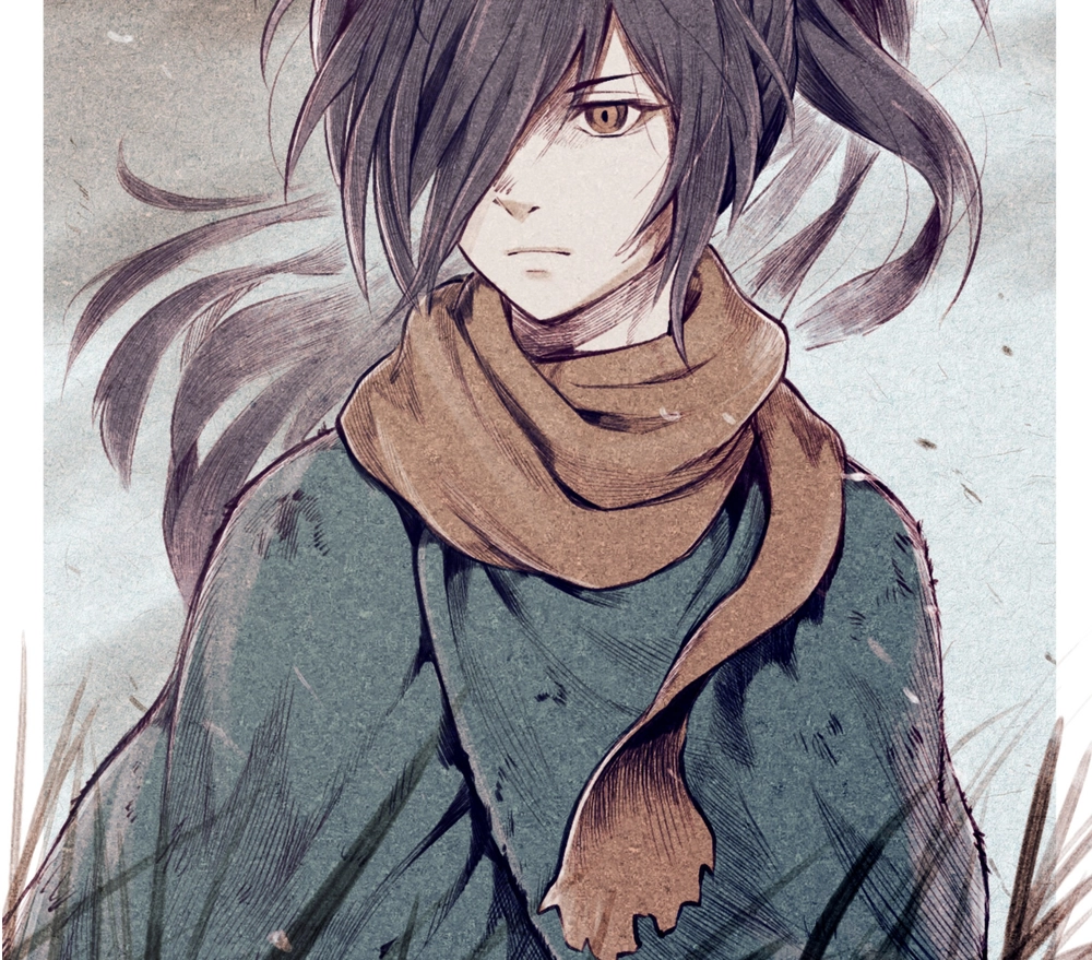 hyakkimaru trong cảnh chiến đấu dororo 