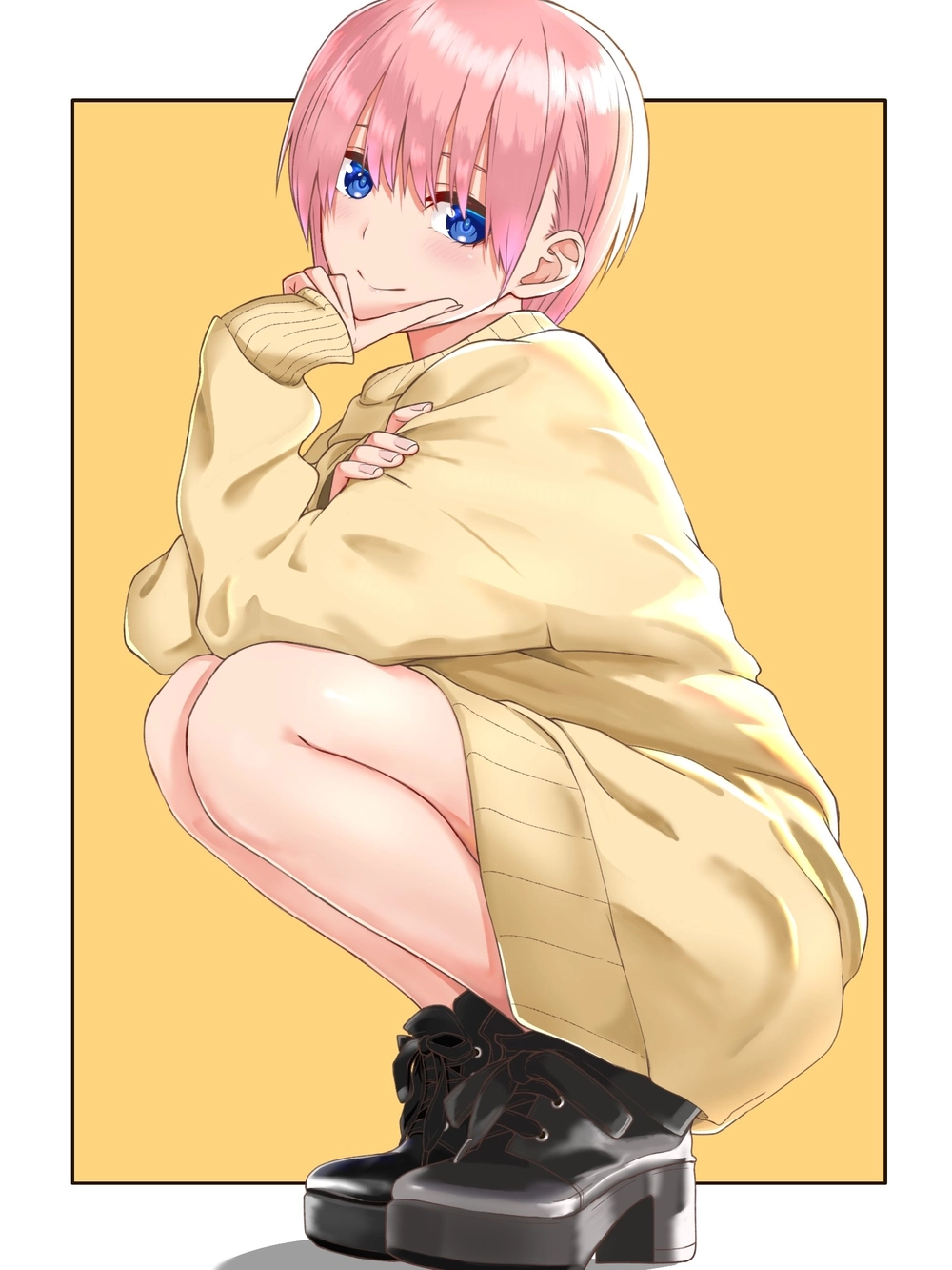 ảnh hoạt hình ichika nakano dễ thương 