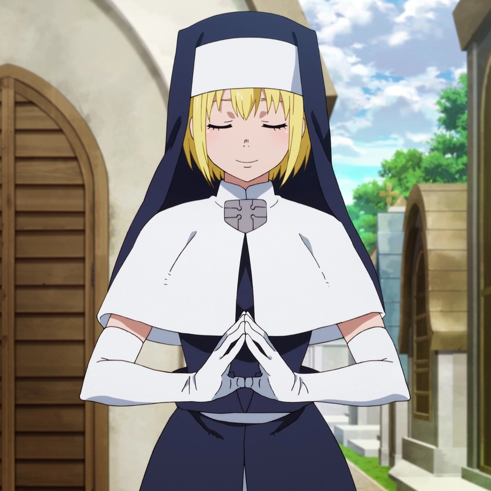 ảnh nền fire force iris 