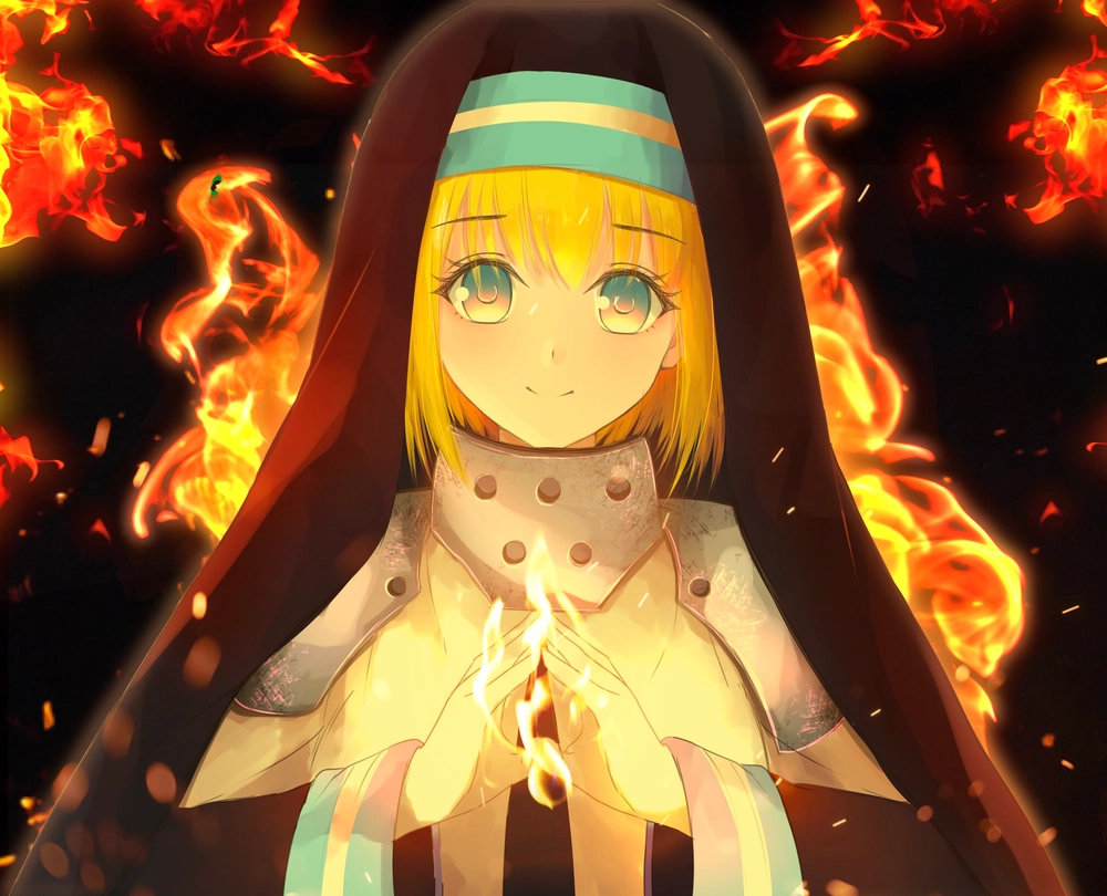 ảnh anime iris fire force 