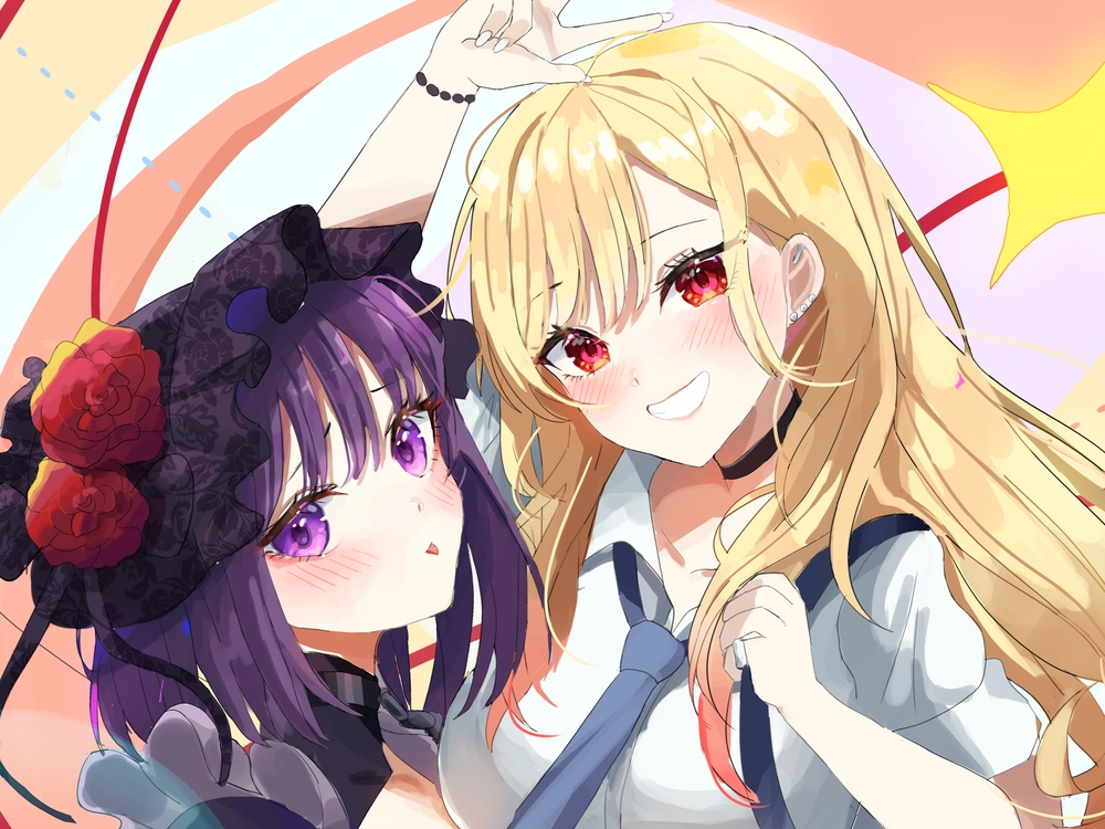 hình nền anime kitagawa marin đẹp 