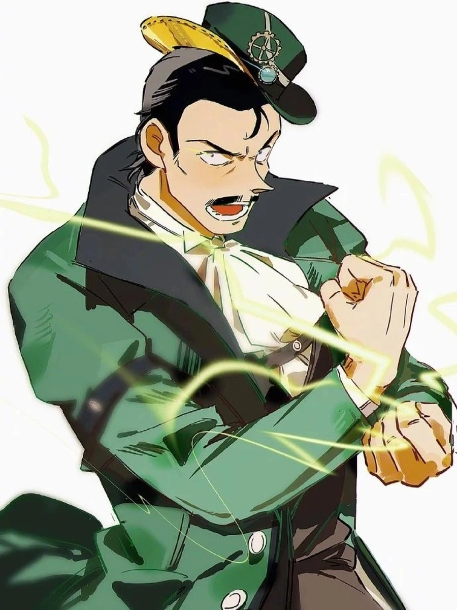 hình kogoro mori phong cách manga Nhật Bản 