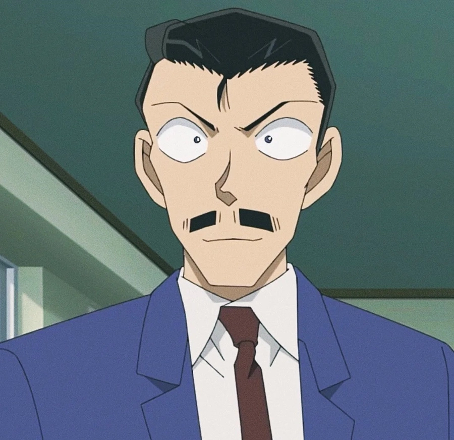 ảnh kogoro mori chibi fanart anime 