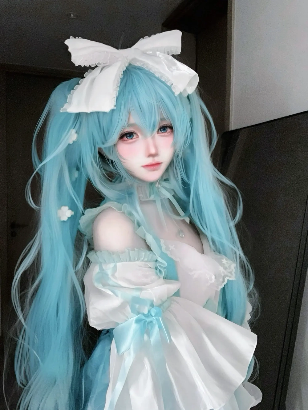 ảnh cosplay miku chibi