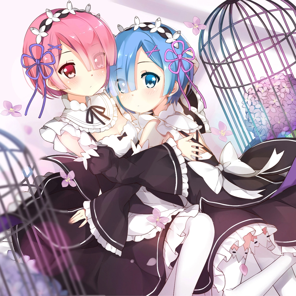 zero rem ram chị em 