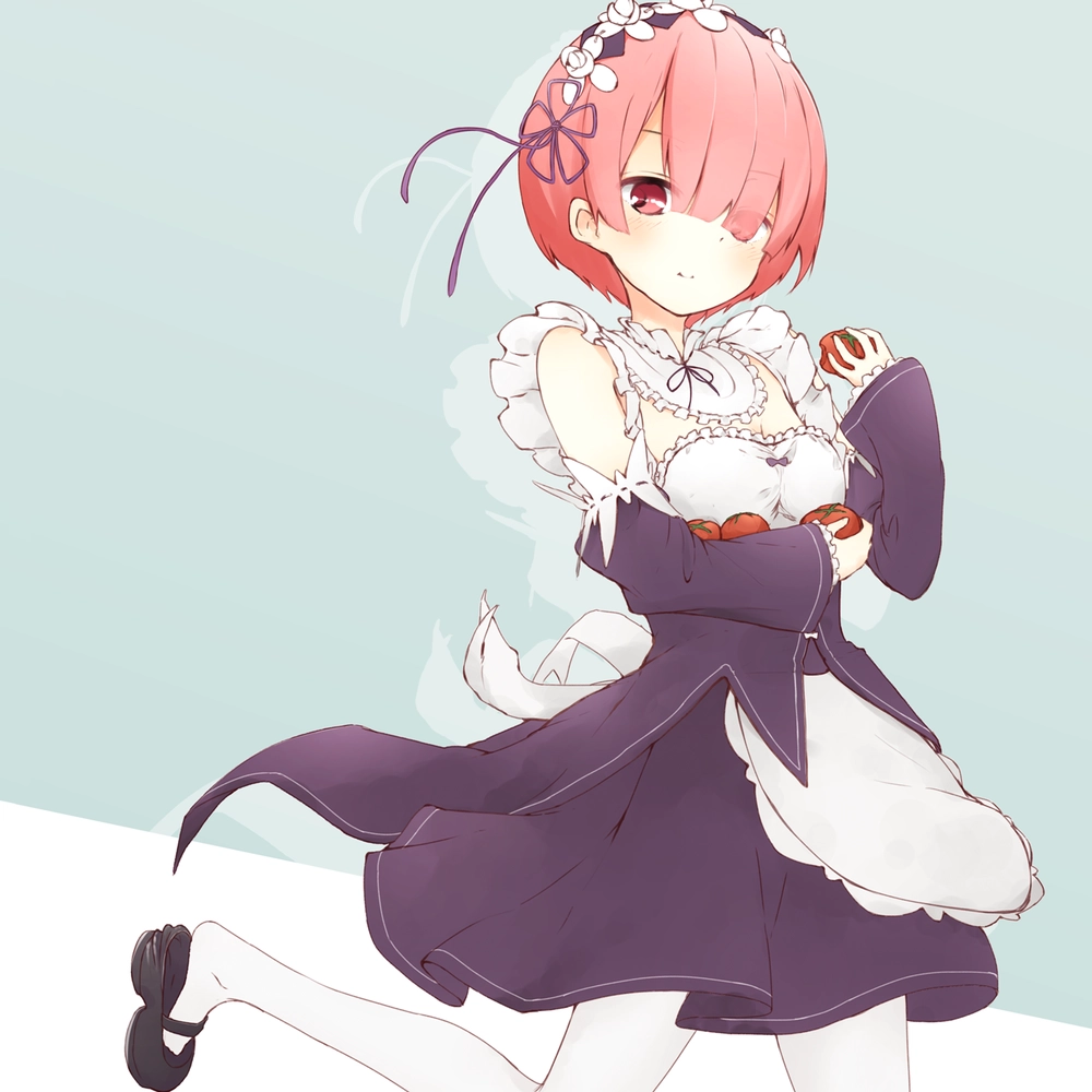 ảnh girl anime re-zero ram đáng yêu, sống động 