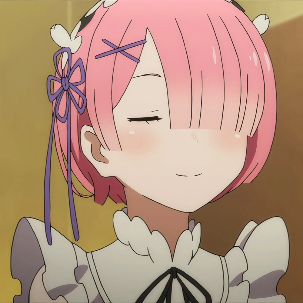 hình ram re zero siêu cute