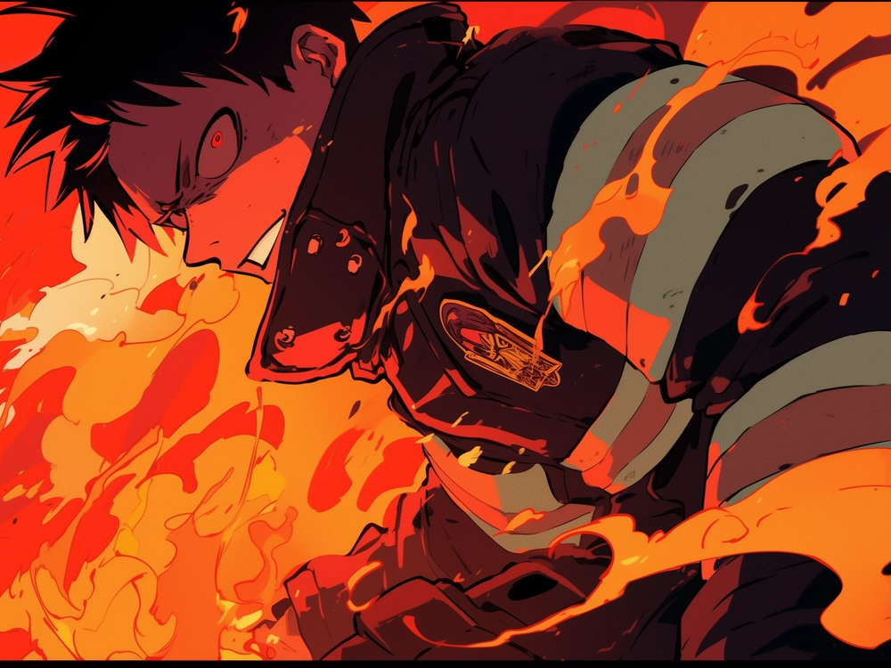 hình shinra fire force đẹp 