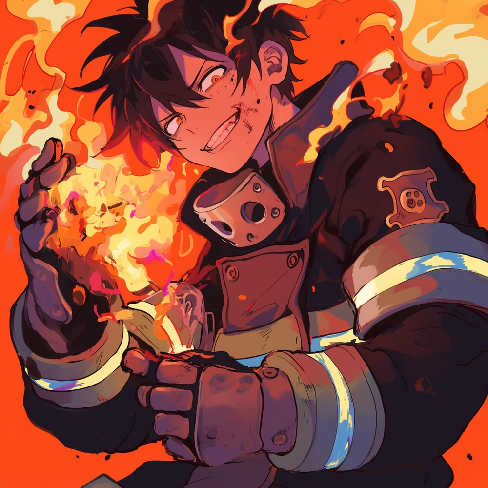 hình nền shinra kusakabe fire force HD 