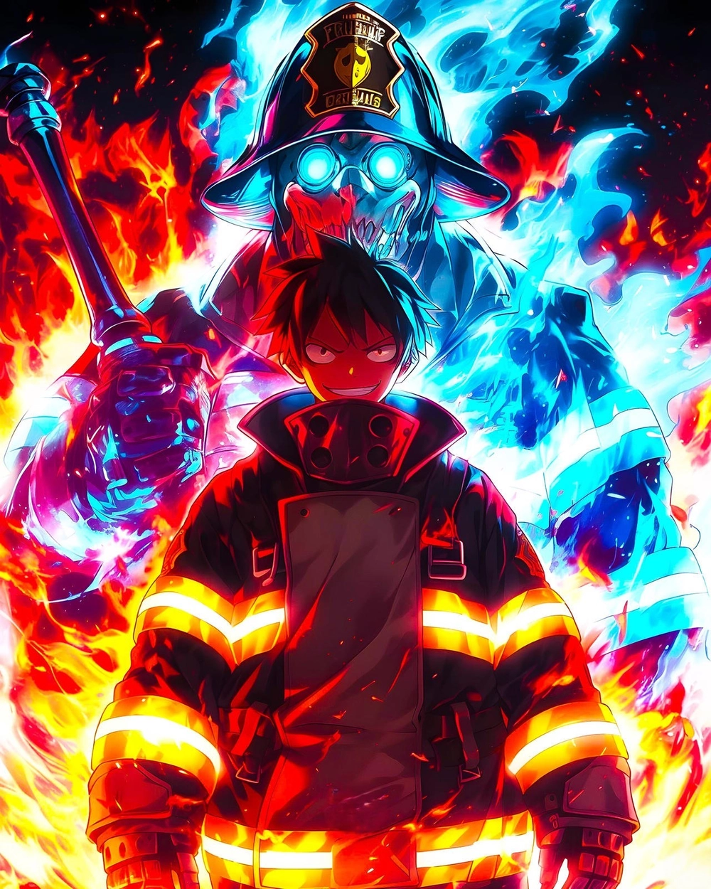 hình fire force shinra