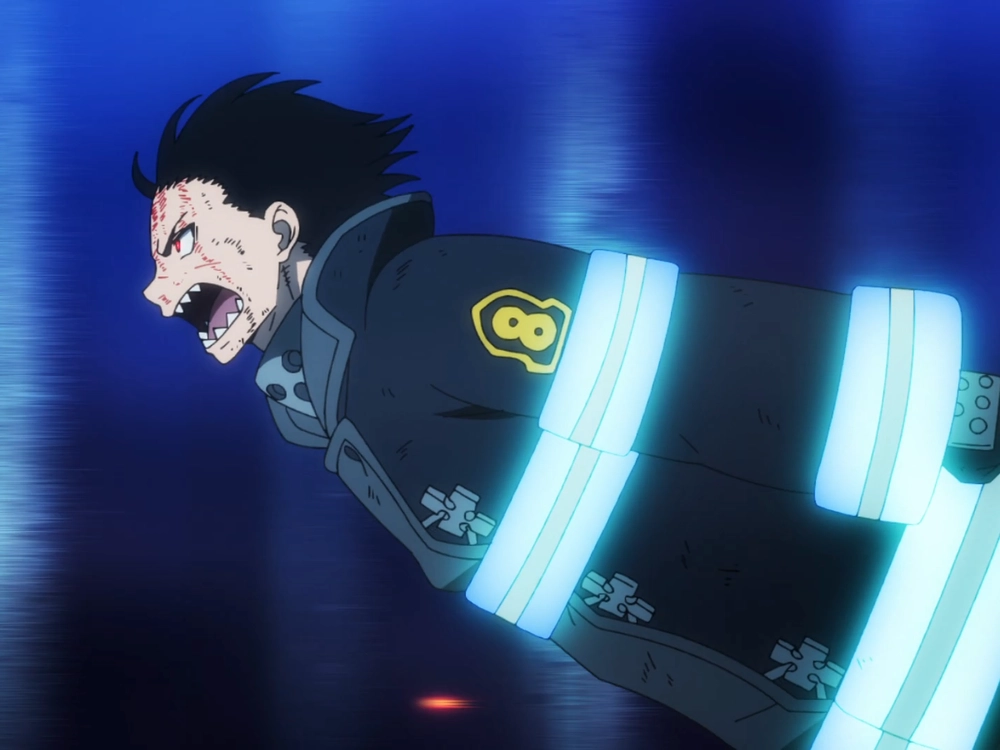 ảnh đậm chất anime shinra fire force 