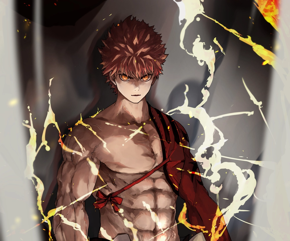 hình nền anime Shirou Emiya 4k 