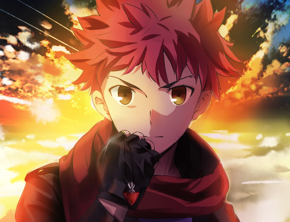 ảnh Shirou Emiya trong anime Fate 