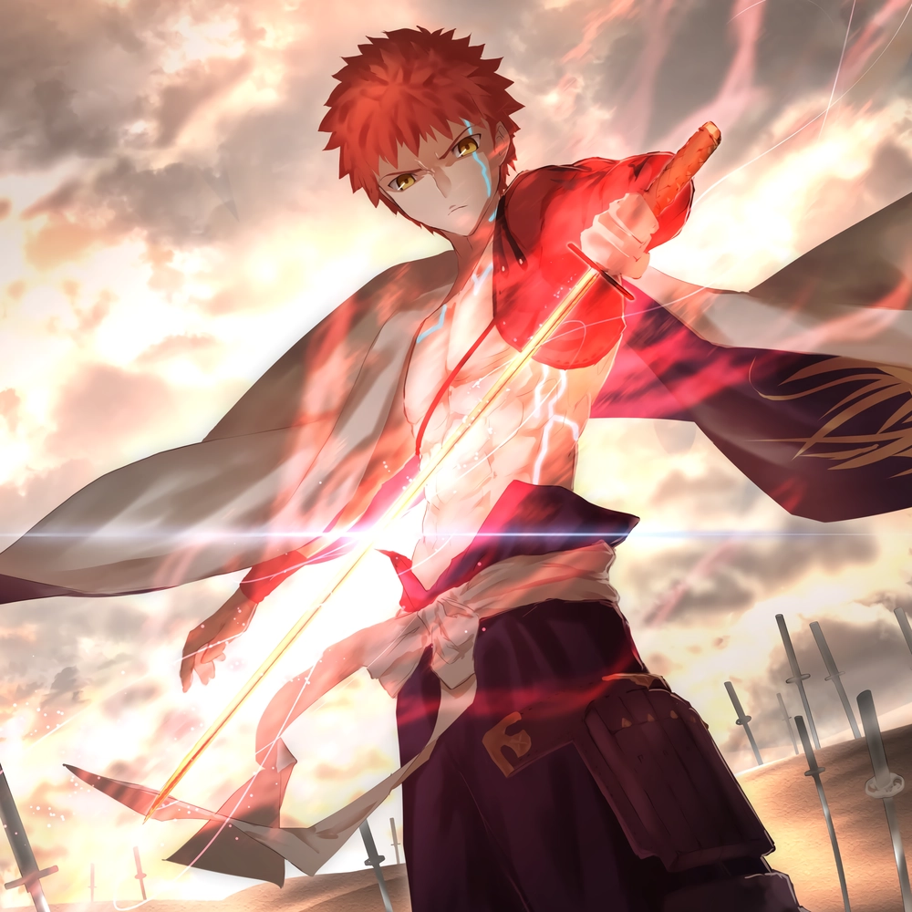 ảnh 4k Shirou Emiya anime 