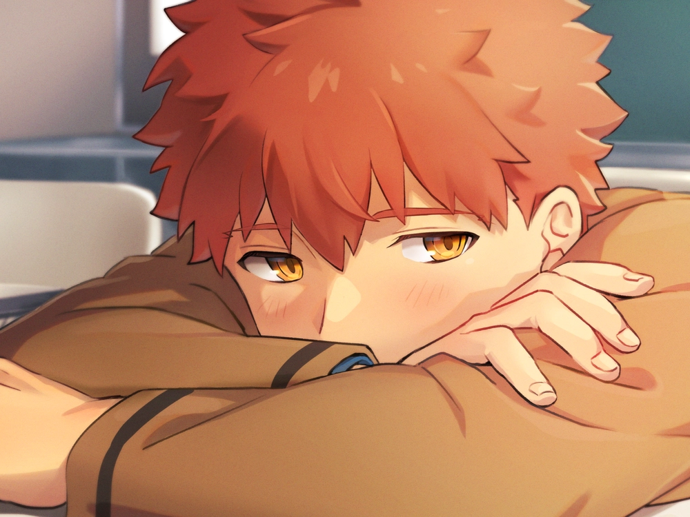 Shirou Emiya anime hình 4k 