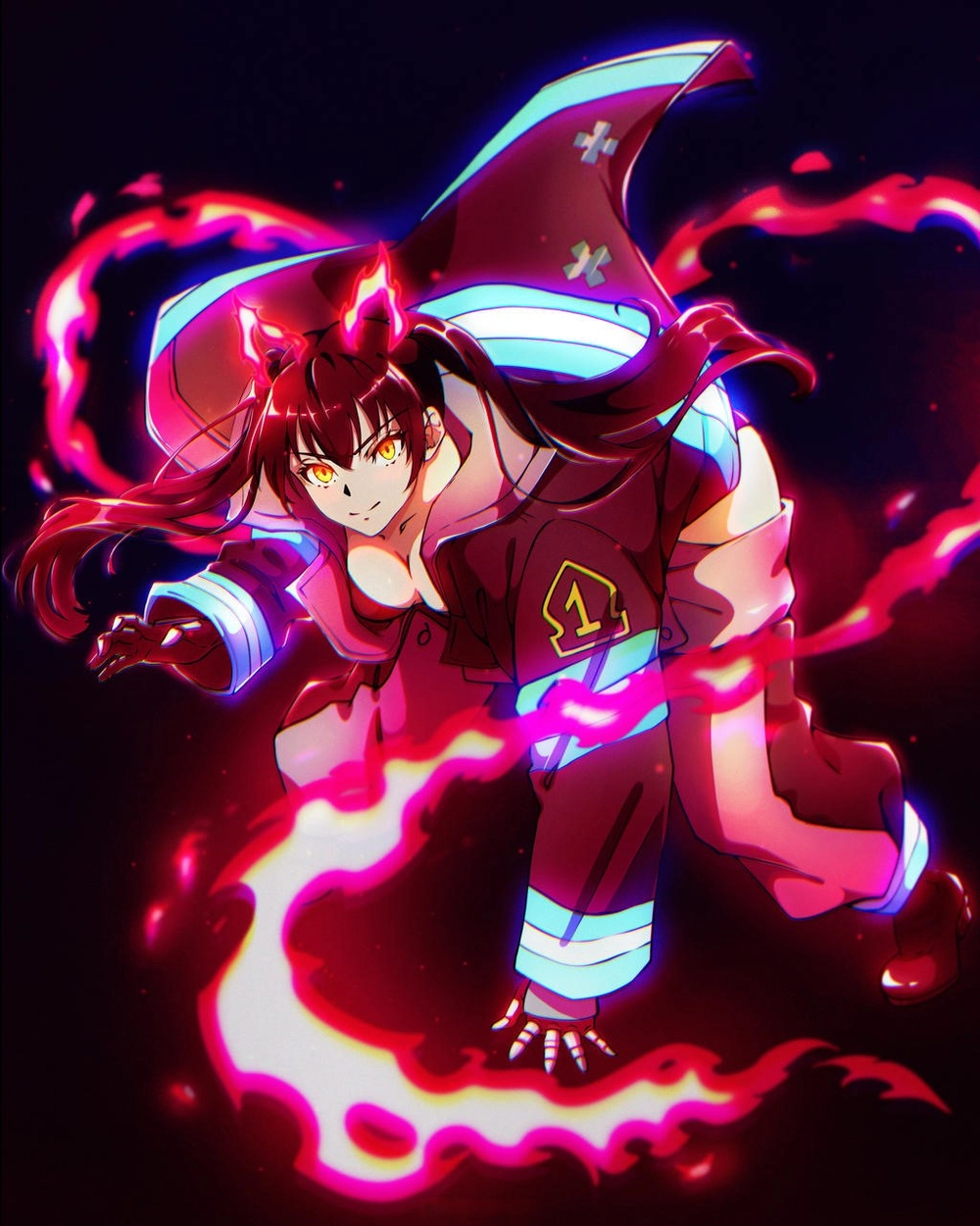 tamaki 4k anime girl nóng bỏng 