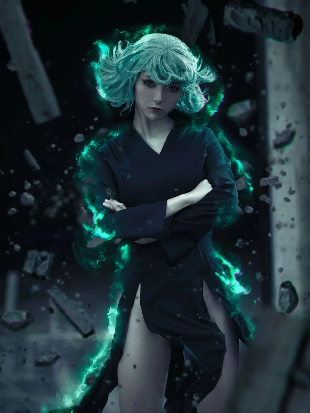 opm tatsumaki cosplay nhân vật nữ mạnh mẽ 