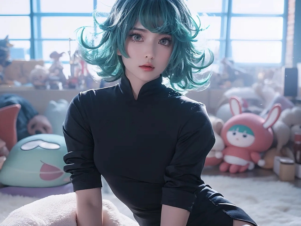 cosplay anime tatsumaki chuẩn nguyên tác 