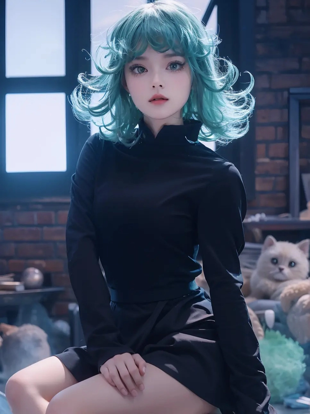 ảnh cosplay tatsumaki one punch man 