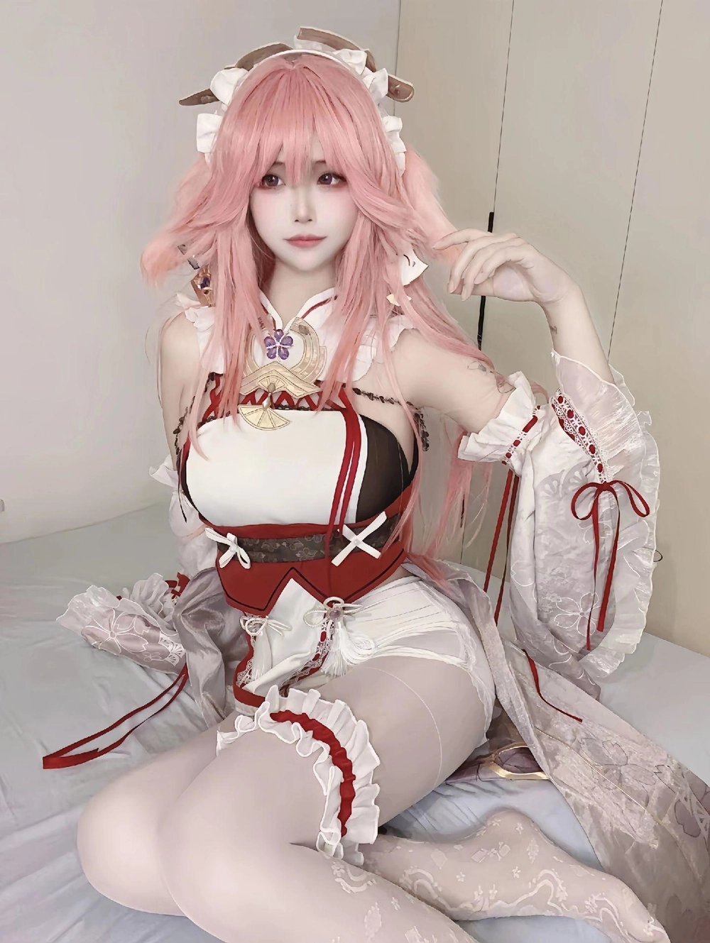 yae miko cos phong cách độc đáo 