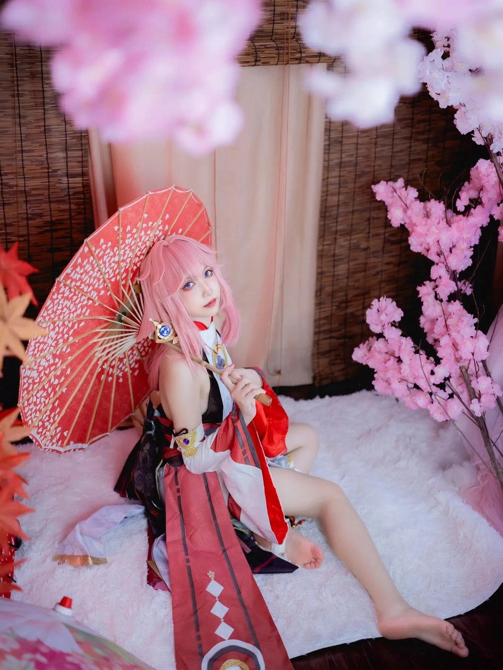 cosplay yae miko phong cách độc lạ 