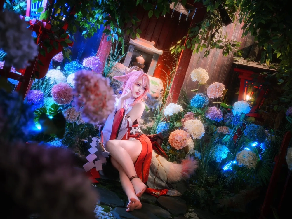 cosplay Yae cực kỳ nổi bật