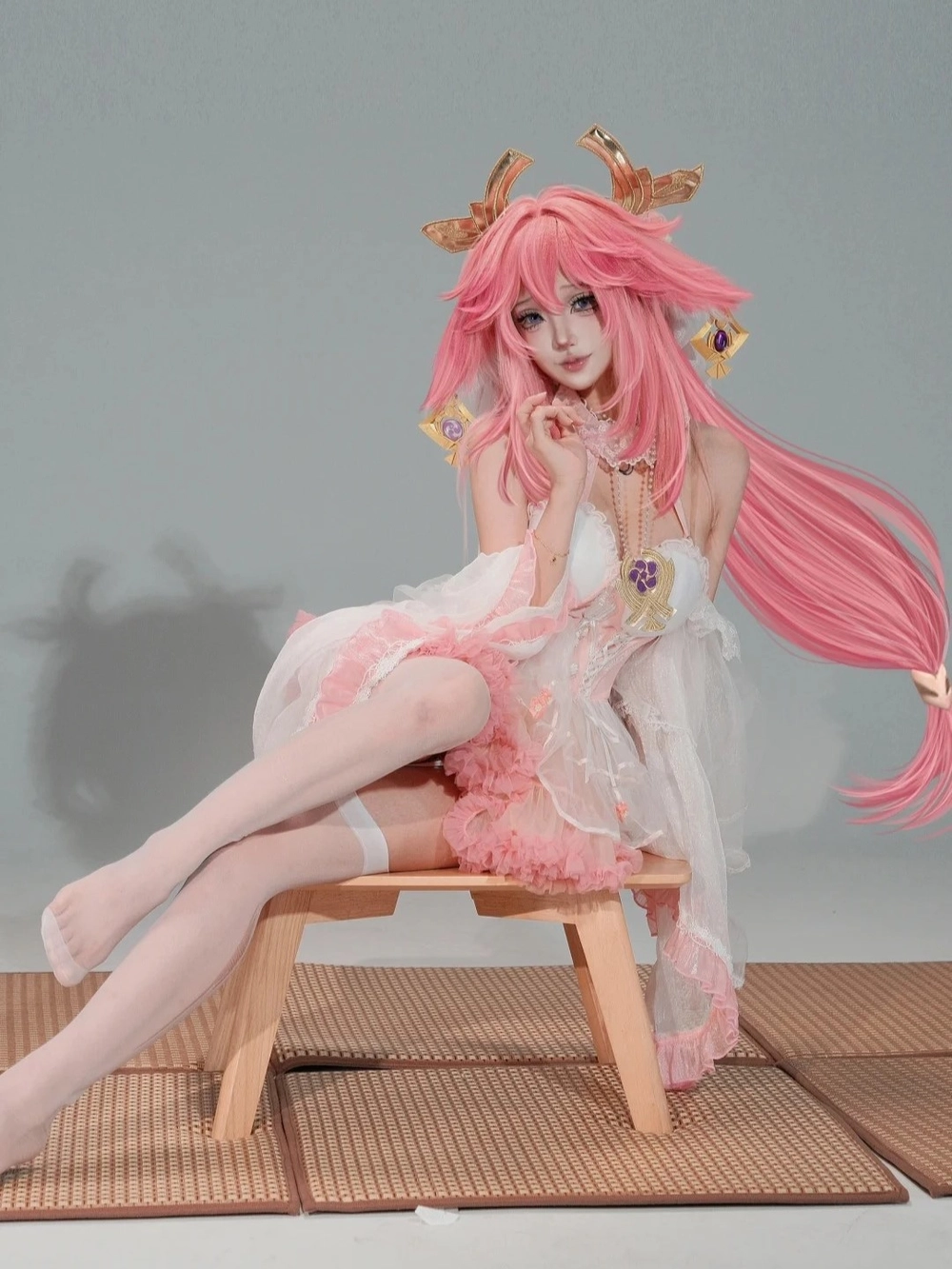 hình ảnh cosplay Yae Miko mới nhất 2025 