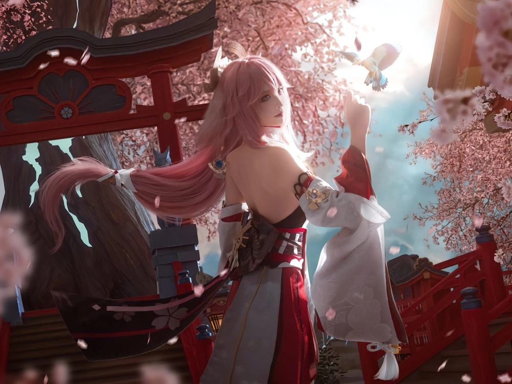 yae cosplay đầy thần thái 