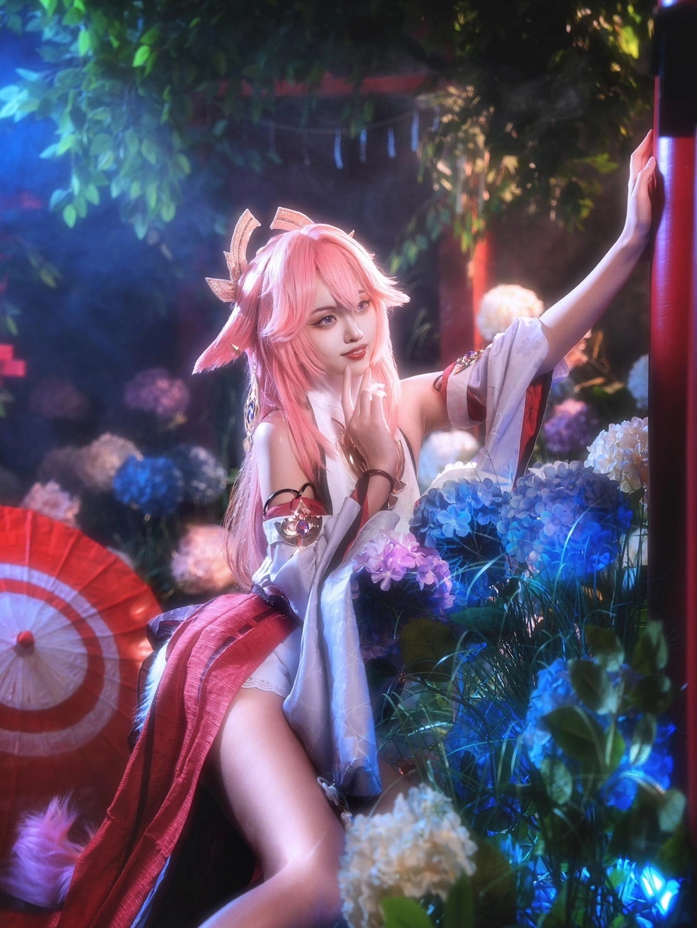 ảnh yae miko cosplay sắc nét 