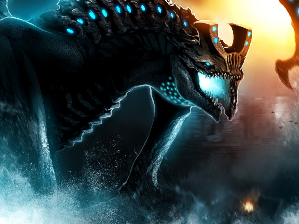 hình anime quái vật số 8