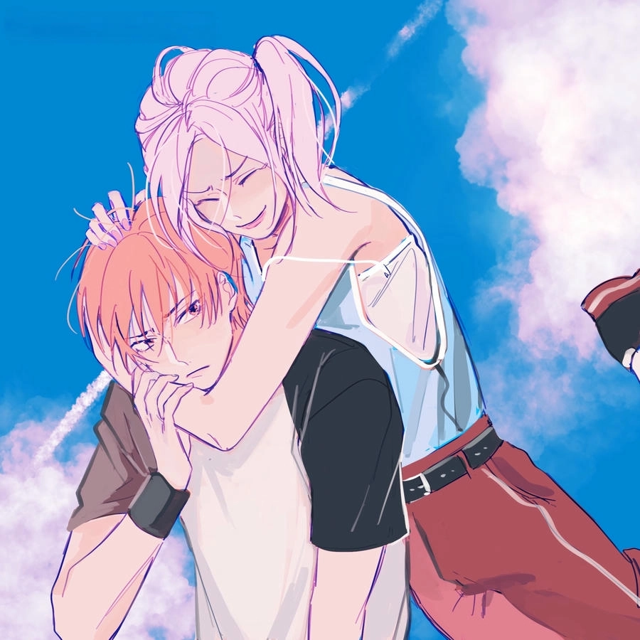 hình ảnh anime xoa đầu đầy cảm xúc 