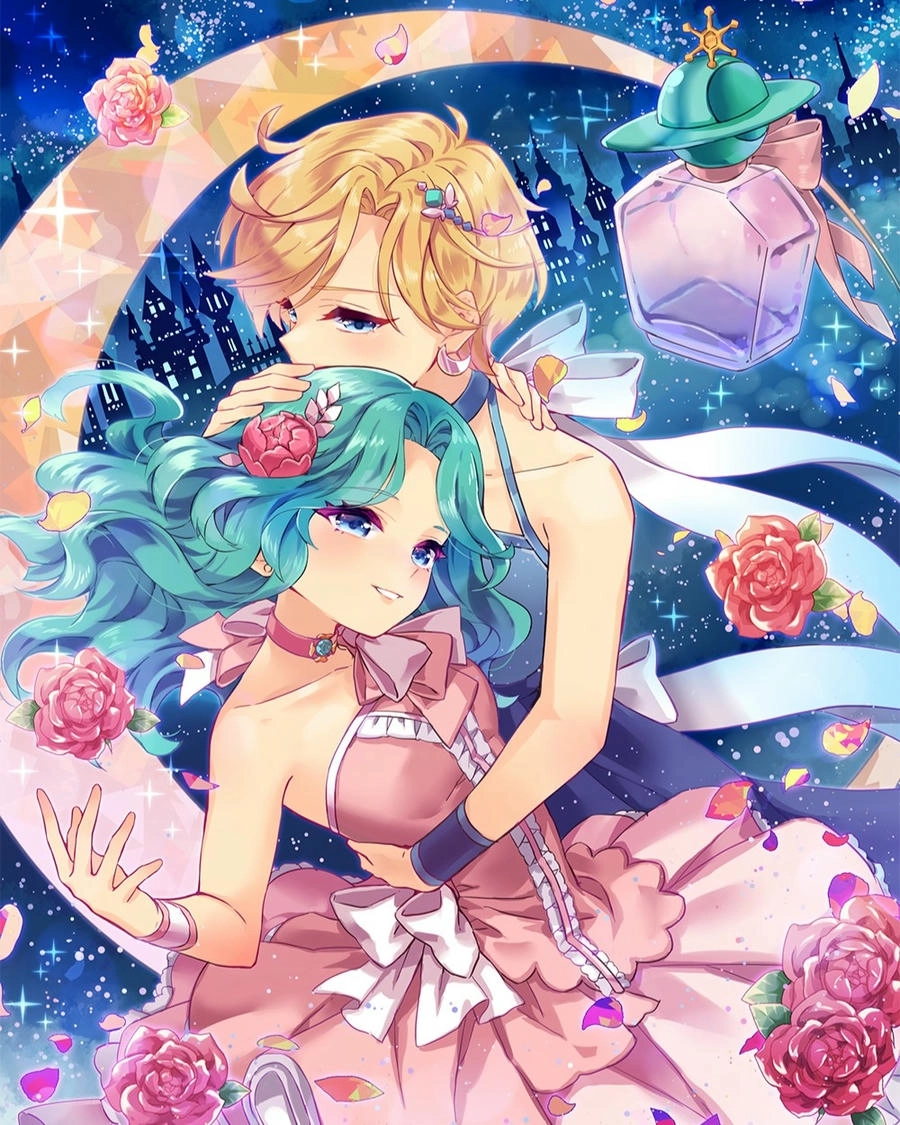 ảnh anime nữ được xoa đầu dễ thương 