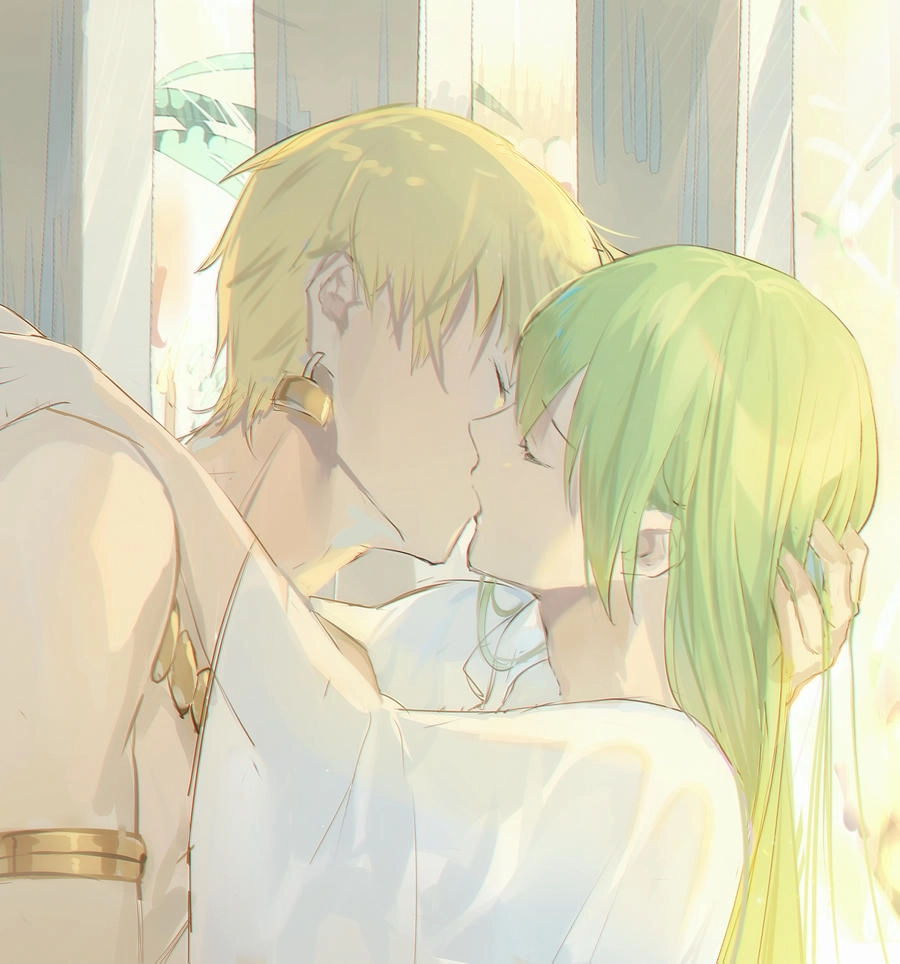 hình anime xoa đầu đầy yêu thương 